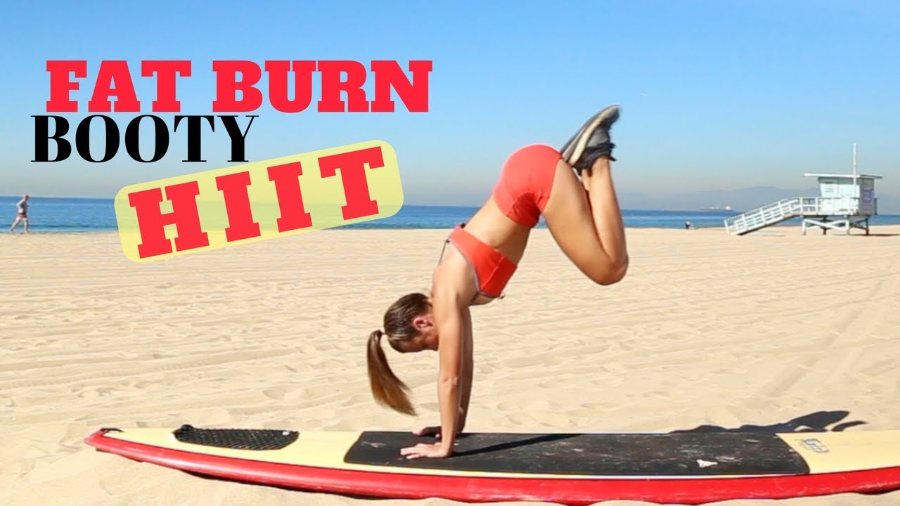 FAT BURN BOOTY HIIT | In Home Workout