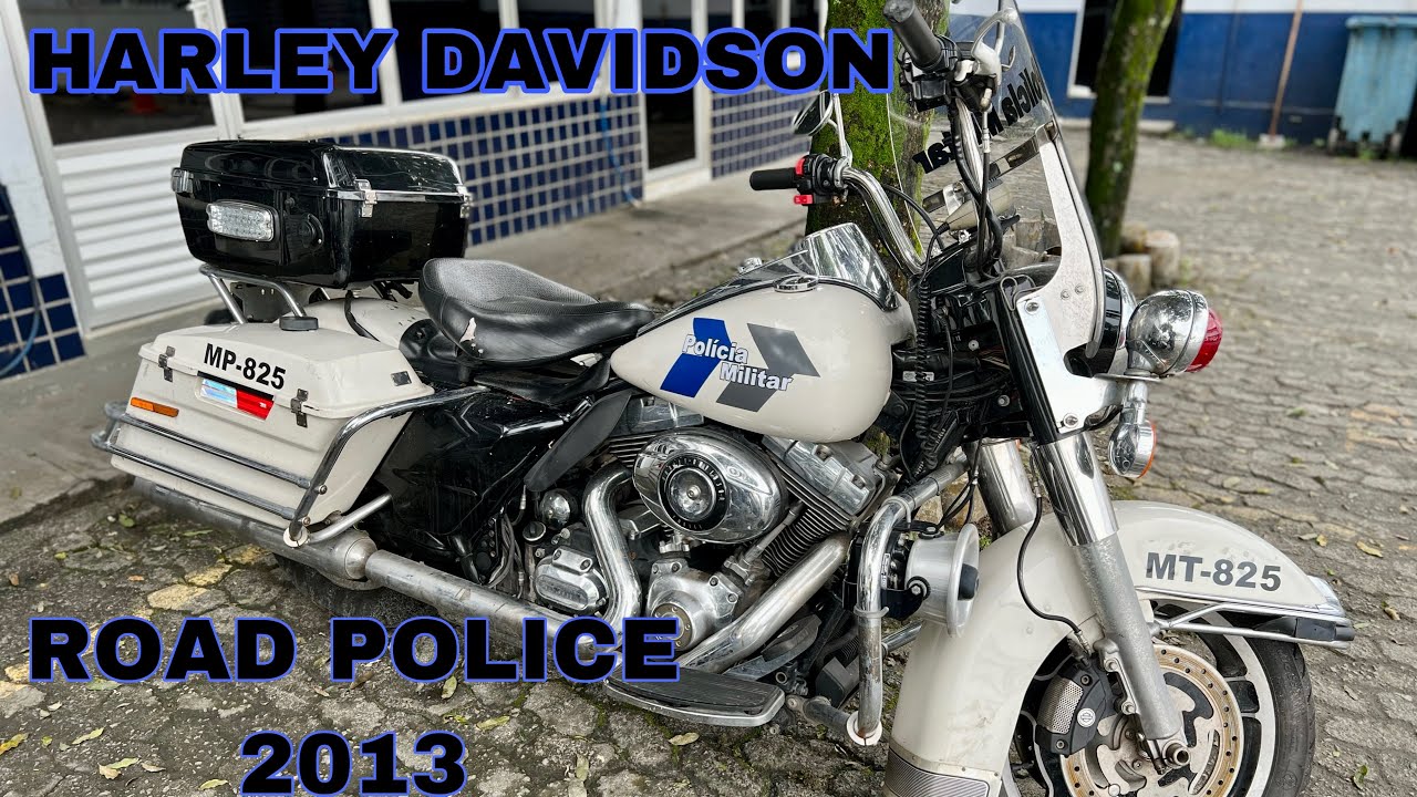 HARLEY DAVIDSON ROAD KING POLICE 2013/BEM DIFERENTE HEN!