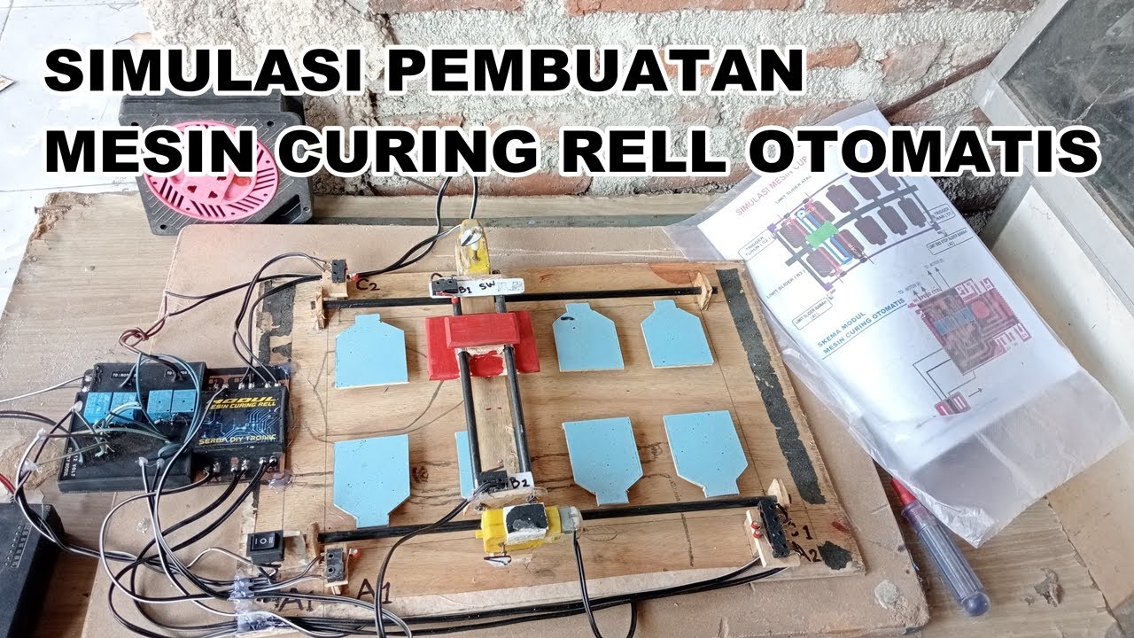 SIMULASI PEMBUATAN MESIN CURING SABLON RELL OTOMATIS
