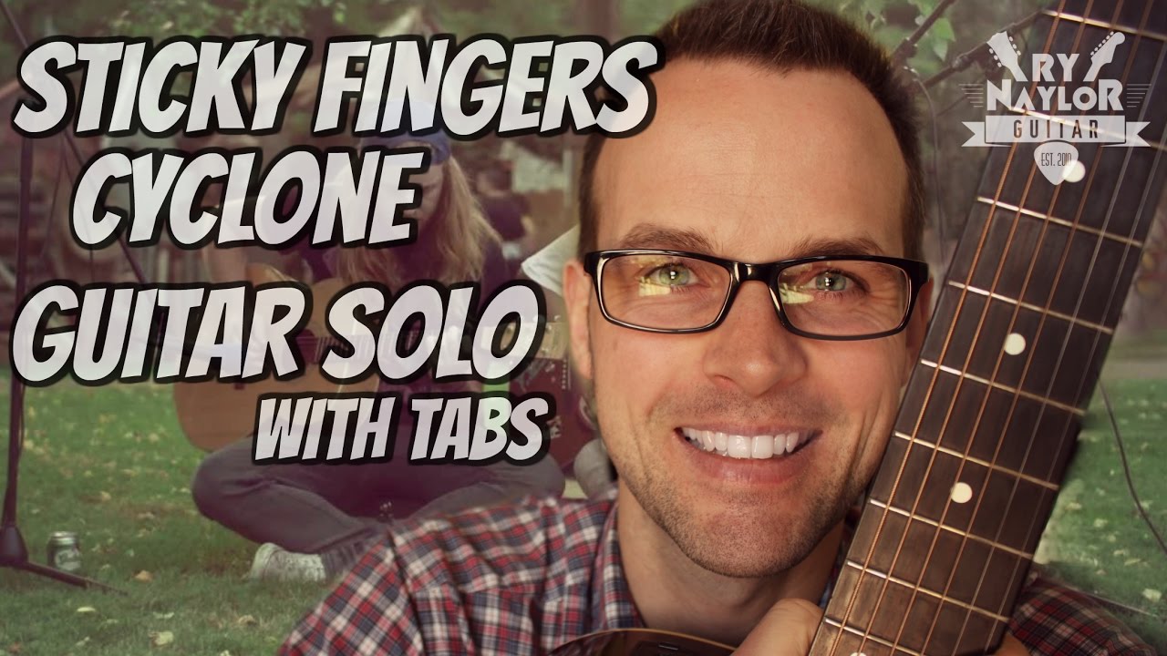 Cyclone Sticky Fingers Guitar Solo Lesson with TAB