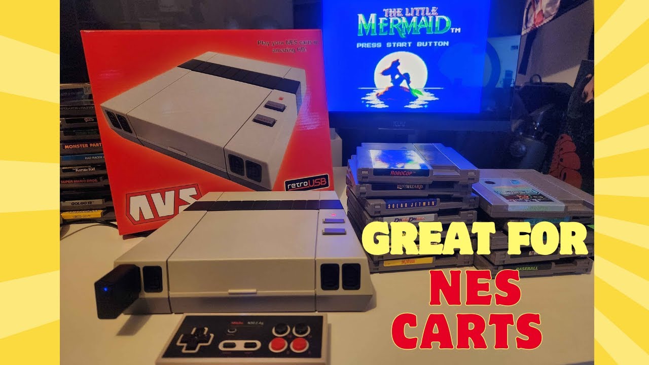 RetroUSB AVS is a Great Way To Play Old Nintendo NES and Famicom Carts