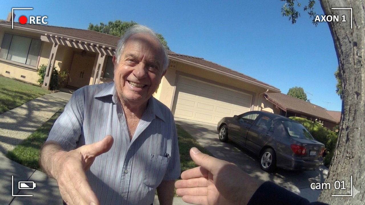 91-Year-Old Grandpa Has No Idea Police Are About to Arrest Him for Murder