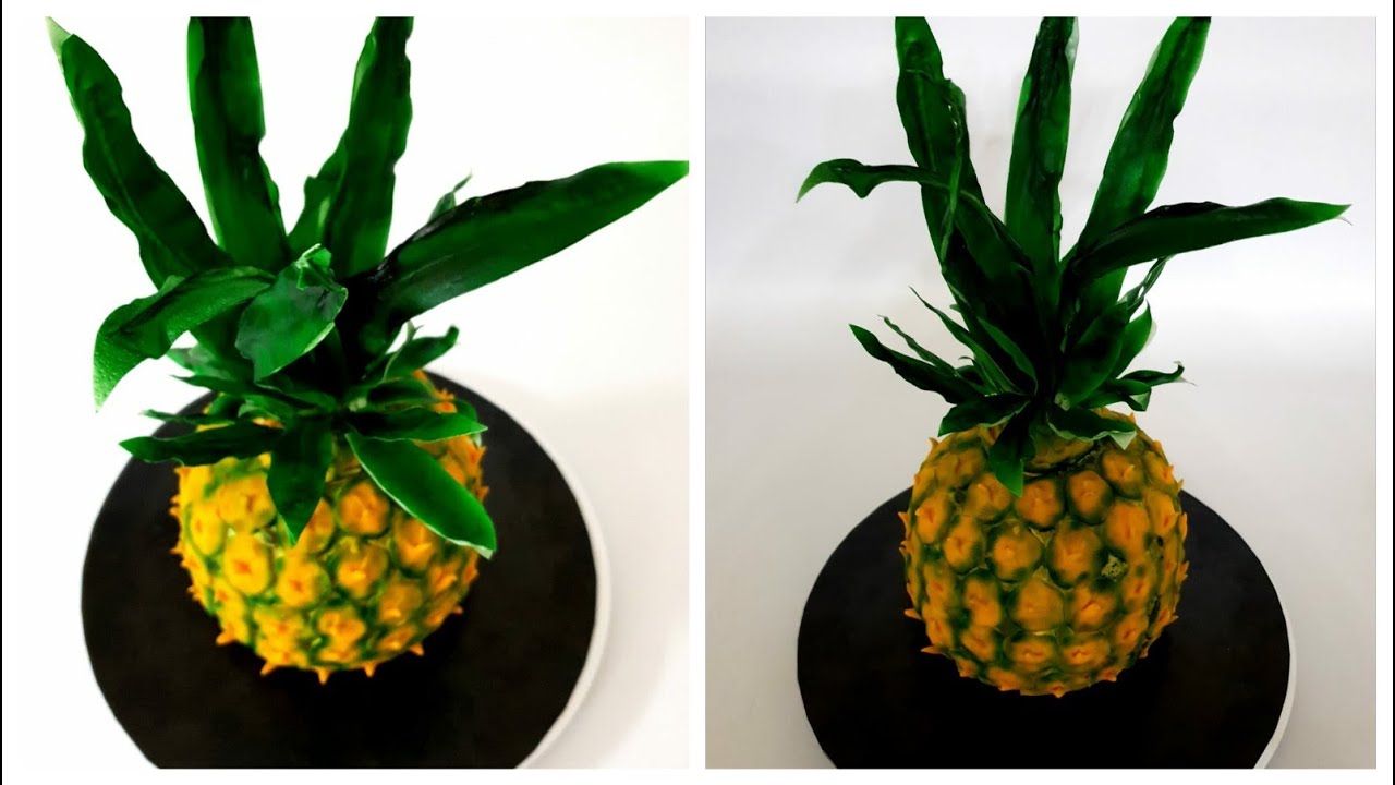 3D Cake Tutorials : Ep 1 : Pineapple Cake