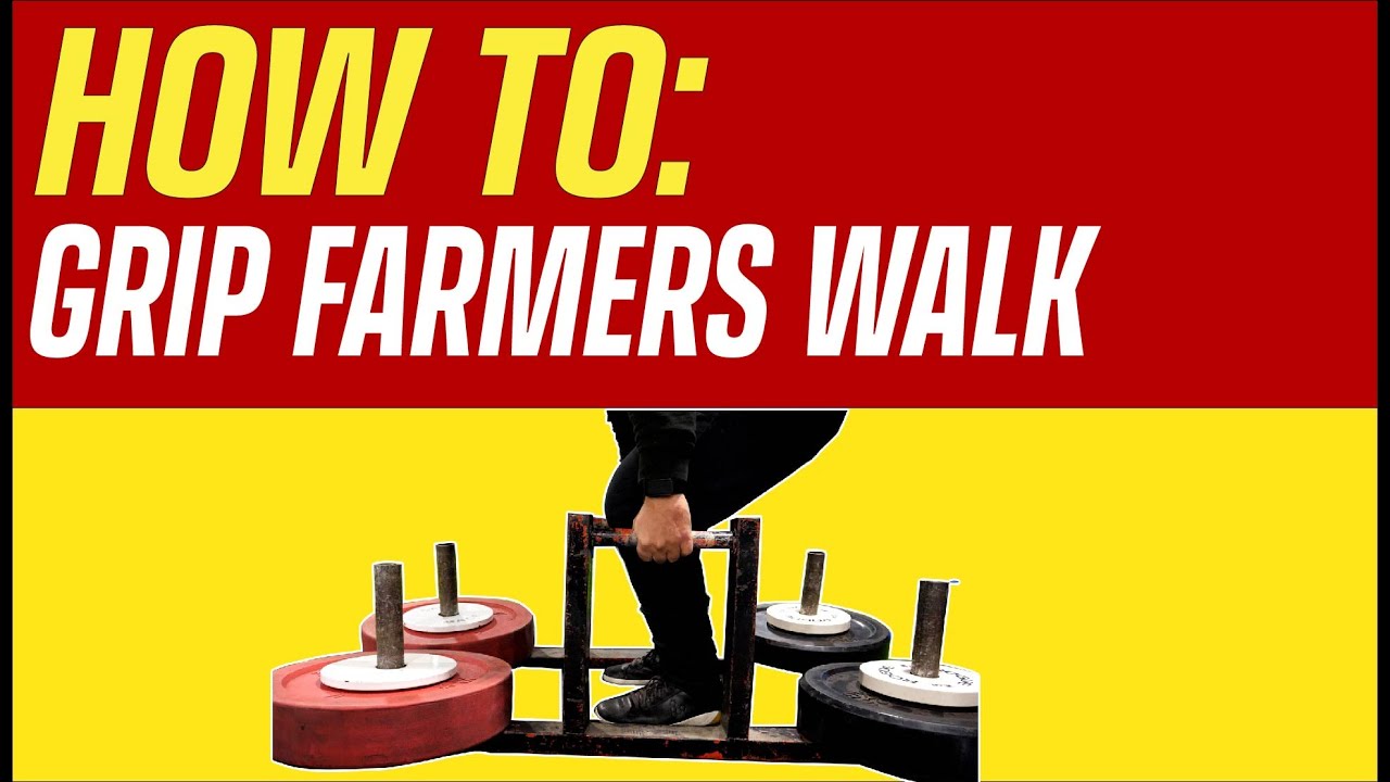Strongman Tutorial: How to Grip Farmers Walk Handles