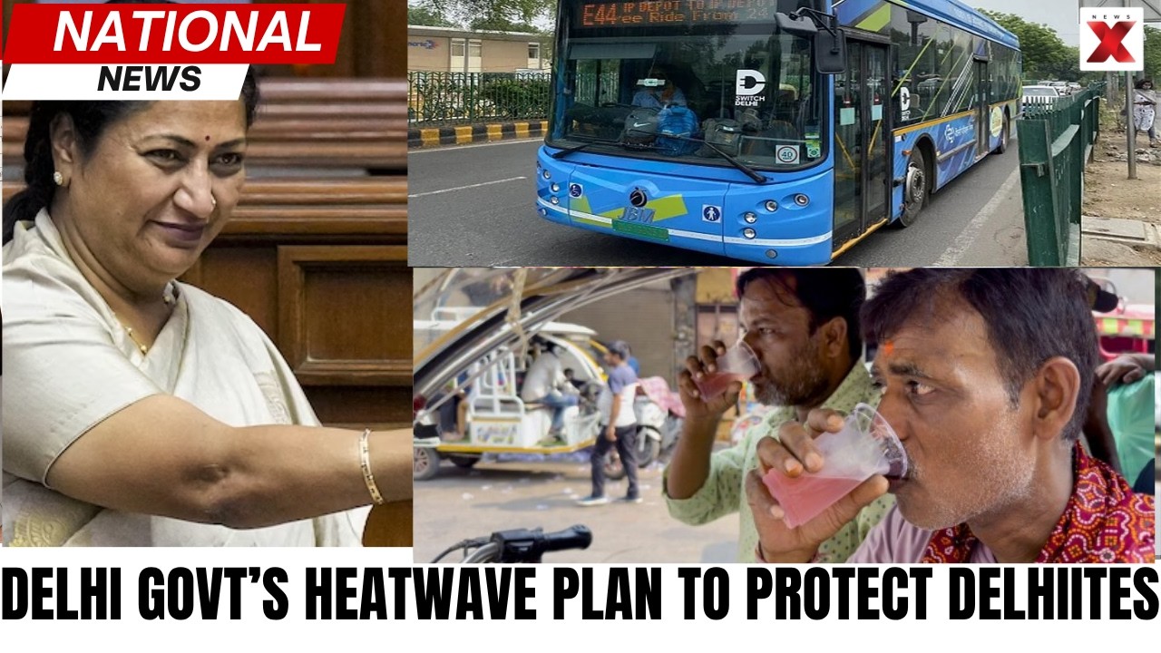 Chilled Water On DTC Buses! Delhi Government Launches Heatwave Relief Measures For Citizens |NewsX