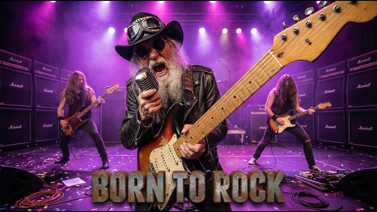 LIVE 12 Hours Classic Rock Blues - Deep Purple, Led Zeppelin, BB King, Jimi Hendrix - Inspired By