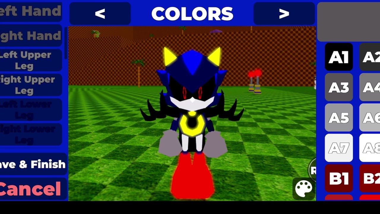 How to make Neo metal in poly sonic rp! 🖖🖖