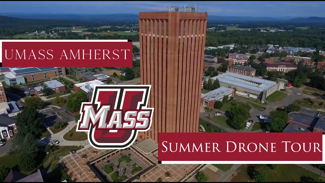 UMass Amherst From Above | Summer Campus Drone Tour