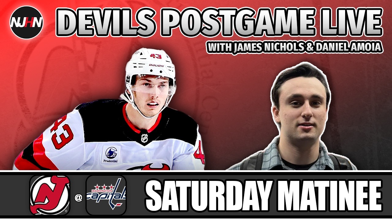 Devils Fall 4-2 to Capitals After 4 Straight Goals | Devils Postgame LIVE