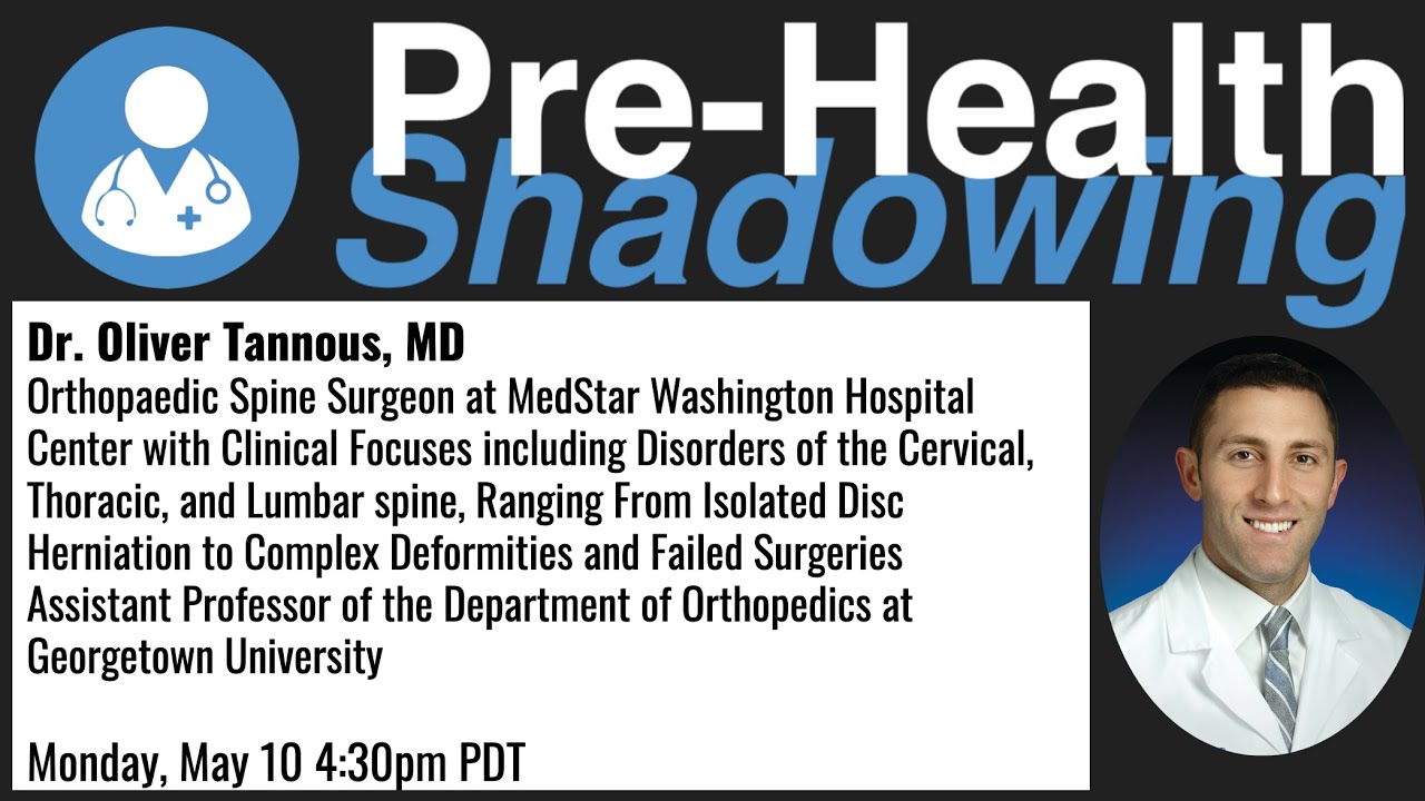 98 - Oliver Tannous, MD | Orthopedic Surgeon | Pre-Health Shadowing