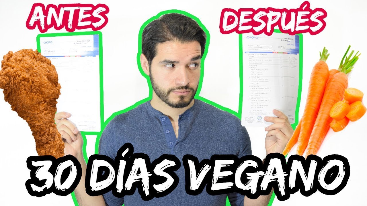 VEGANO POR 30 DÍAS | ESTUDIOS DE LABORATORIO ANTES Y DESPUÉS | CRUDA REALIDAD | DOCTOR VIC