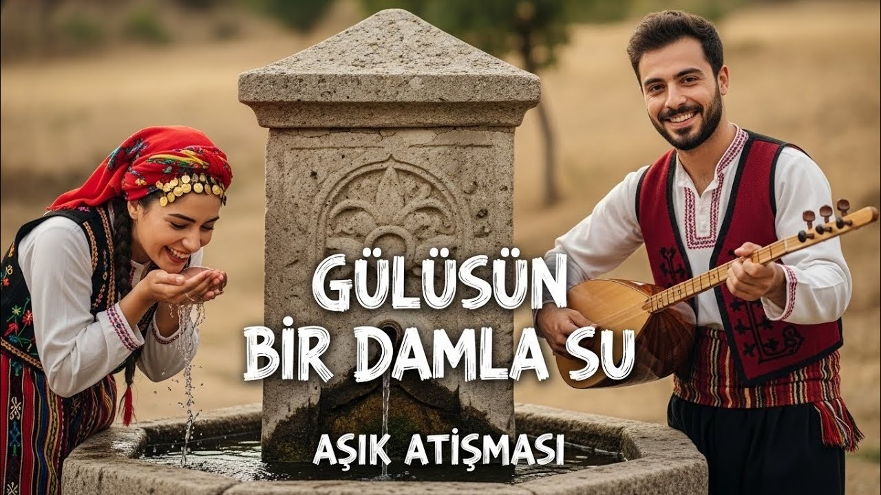 G&uuml;l&uuml;ş&uuml;n Bir Damla Su - Anadolu Folk Music (Aşık Atışması)