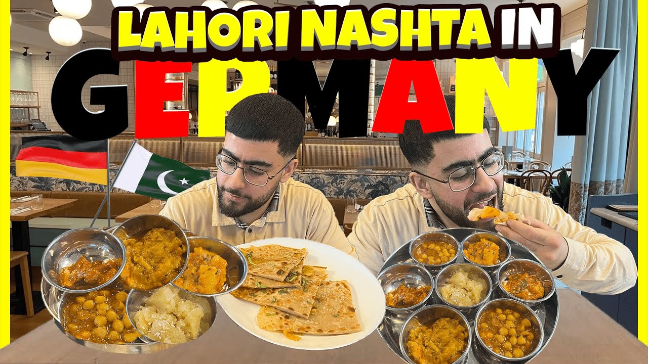 🔥Halwa Puri | Aloo Paratha | Lahori Nashta | Rüsseler Flames Tandoori Restaurant🔥Pt.1
