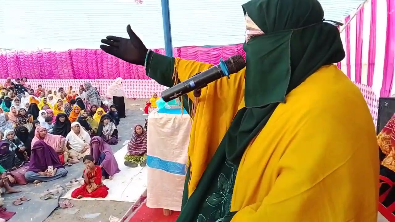 মুর্শিদাবাদ কাঁপানো জলসা আলিমা মুসলিমা বেগম 9382306305