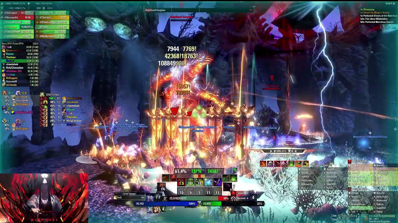 Unlucky Ossein Cage push D23