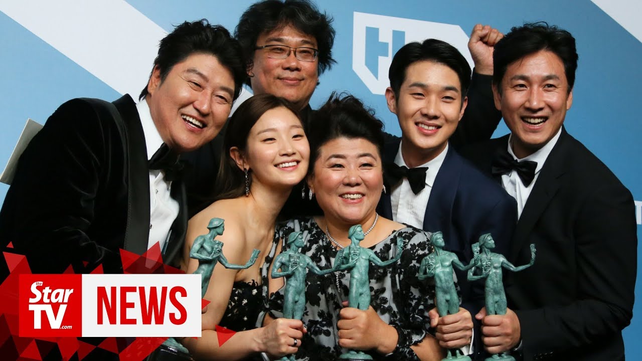 [20/01/20] 'Parasite' stuns Hollywood by winning top prize at Screen Actors Guild Awards