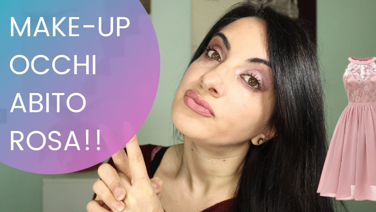 TRUCCO per CERIMONIA ABITO ROSA  | MAKEUP FACILE E VELOCE