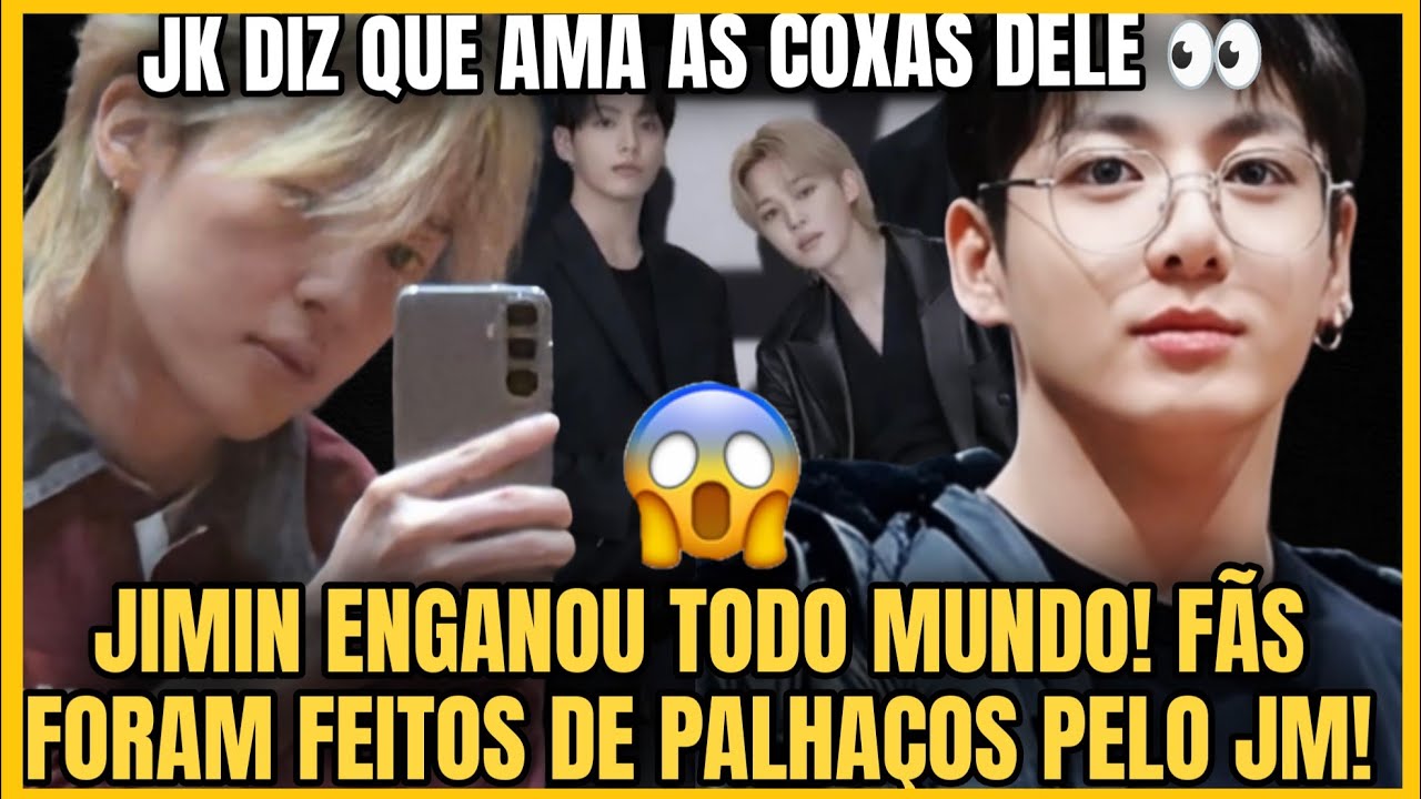 JIMIN ENGANOU TODO MUNDO NA CARA DURA!! FÃS FORAM FEITOS DE PALHAÇOS COM ÁLBUM ARIRANG! + JK +