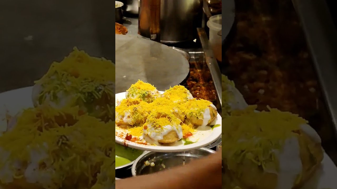 Dhahi Puri | Chats #satisfying #chats #puri #bhelpuri #dhahi #curd #snack #panipuri #yummyfood
