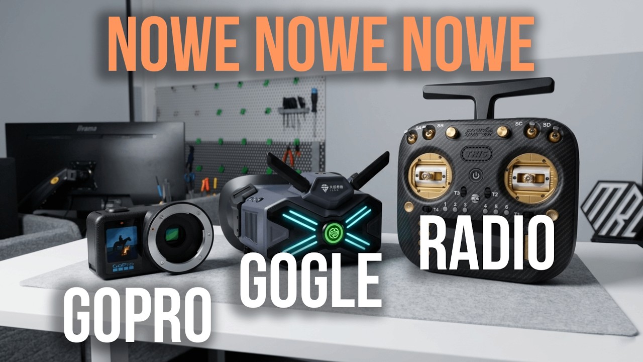 3 NOWE kamery od GoPro, NOWE gogle cyfrowe i NOWA aparatura od Radiomastera!
