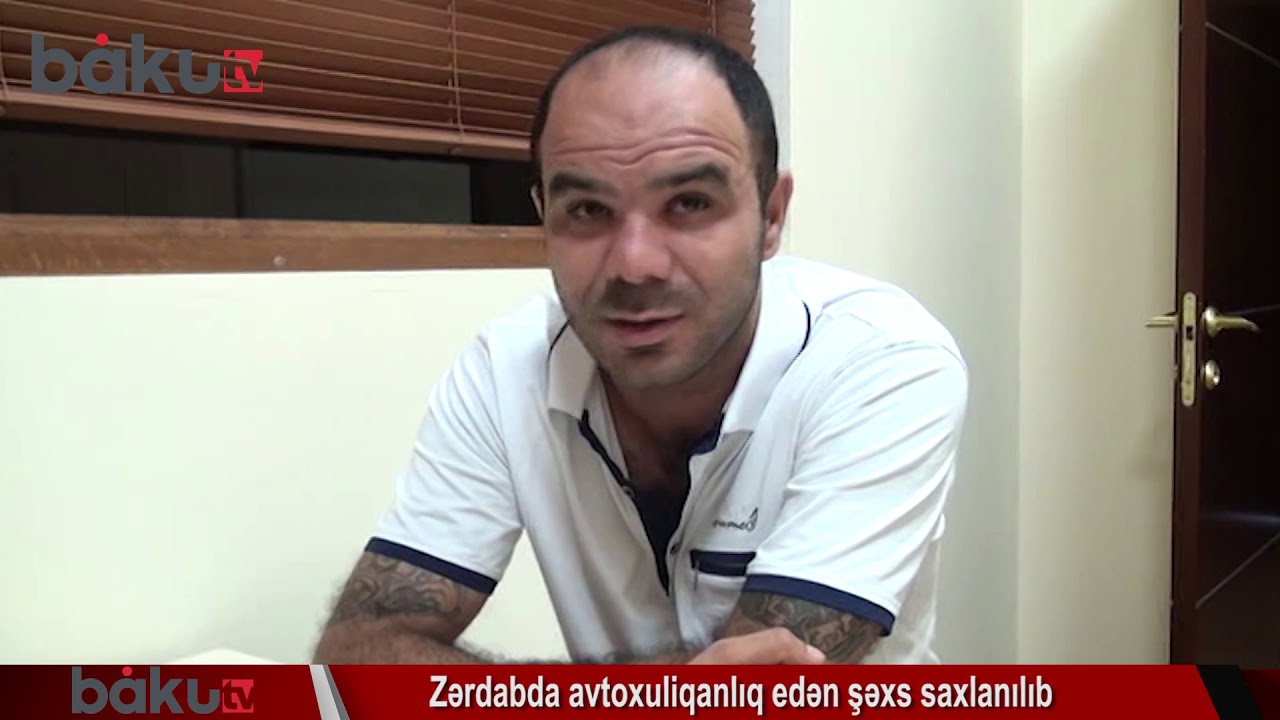 Zərdabda avtoxuliqanlıq edən şəxs saxlanılıb