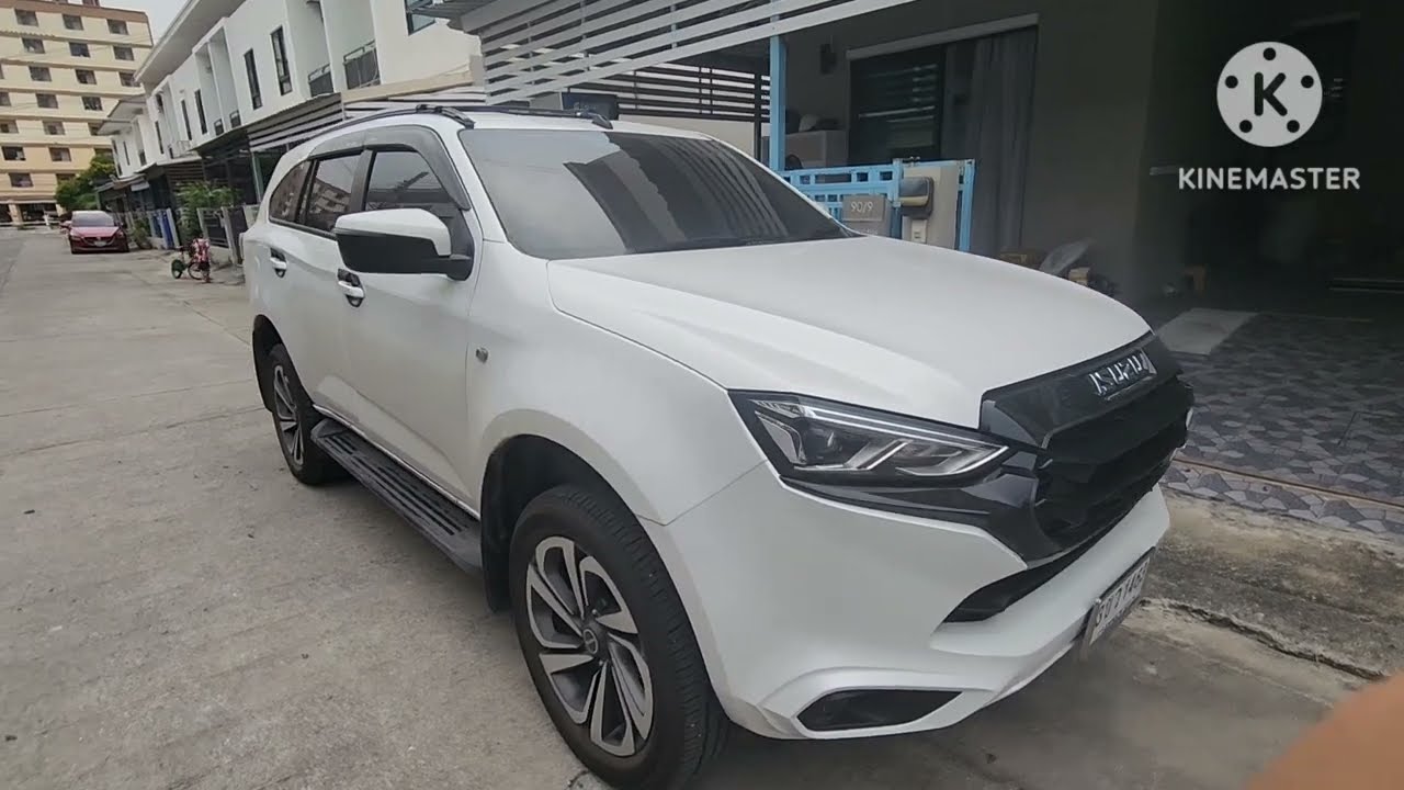 Mu-x Active ใส่ราวหลังคาของแท้ต้องเจาะหลังคาไหมมาดูกัน