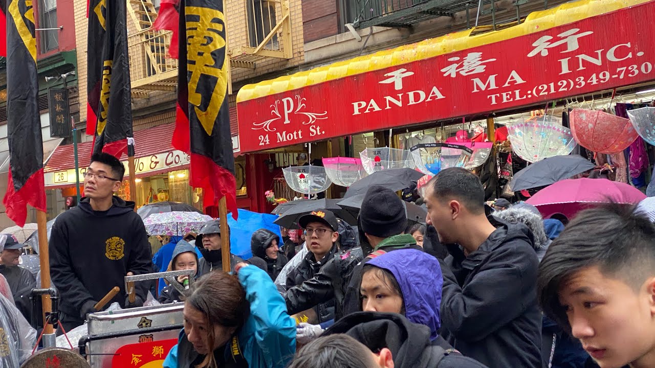 NYC LIVE Chinese New Year 2020 in Chinatown, Manhattan