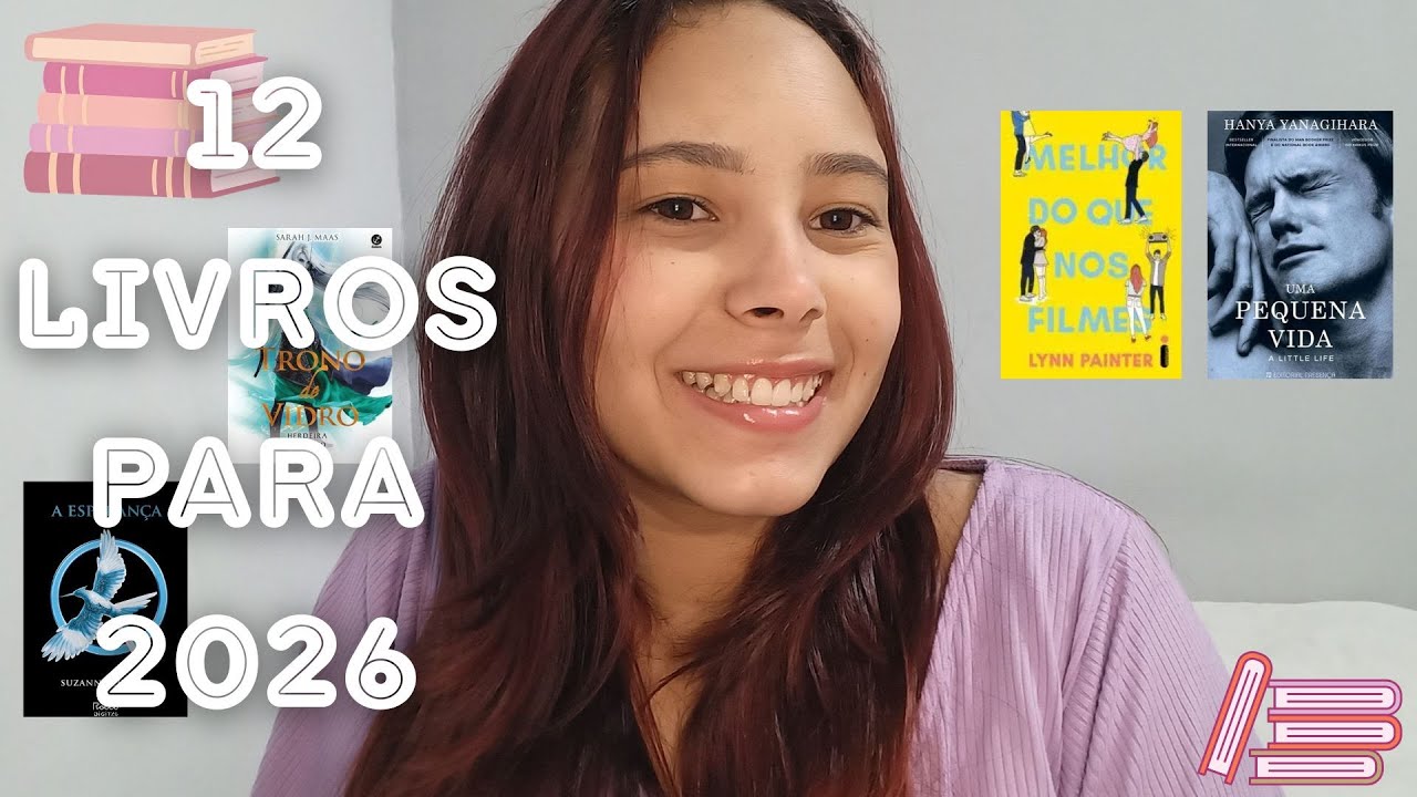 📚 12 livros que quero ler em 2026