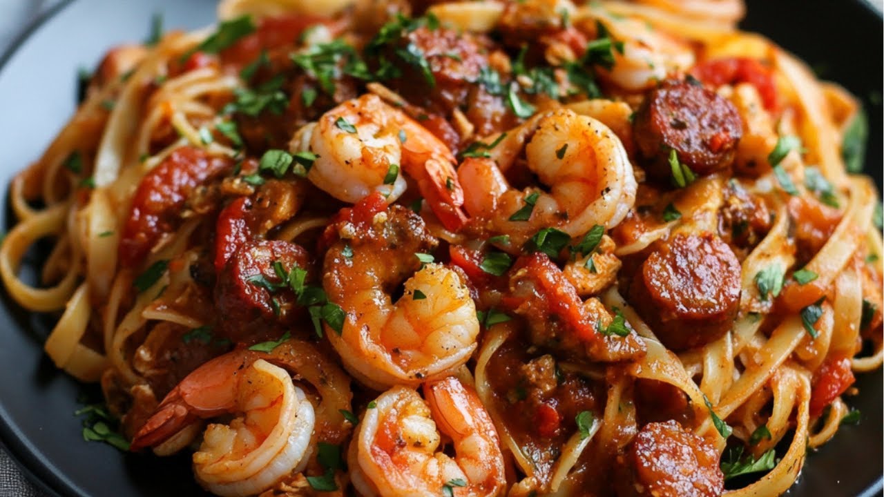 This Jambalaya Pasta Is Not Your Ordinary Pasta Recipe   4K
