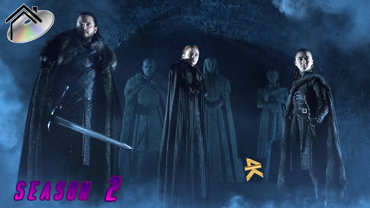 Menu de DVD-Game of Thrones Segunda Temporada (De 2013) Em 4K 