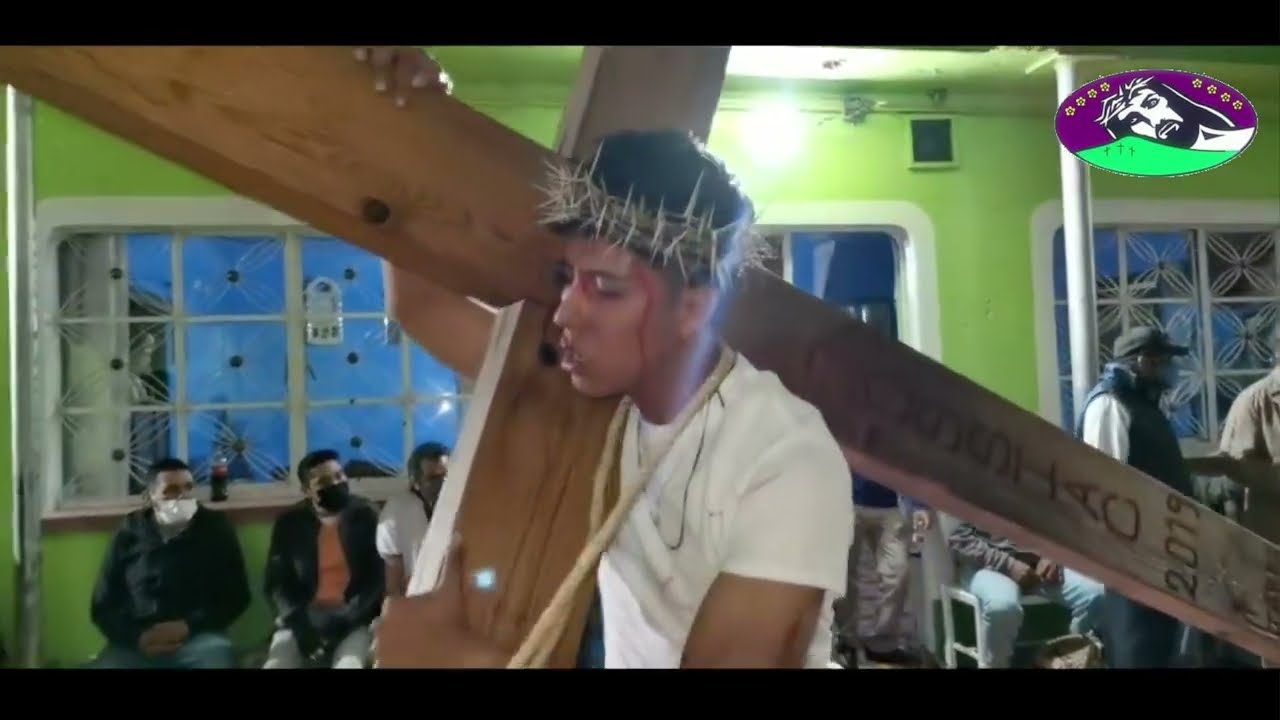 Ensayo caidas | 179 Representación de Semana Santa en Iztapalapa