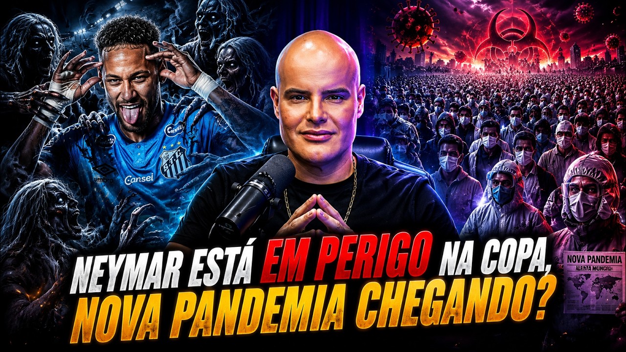 Rodrigo Tudor: Morte na pol&iacute;tica, nova PANDEMIA do HANTAV&Iacute;RUS? Neymar est&aacute; c/ problemas espirituais?