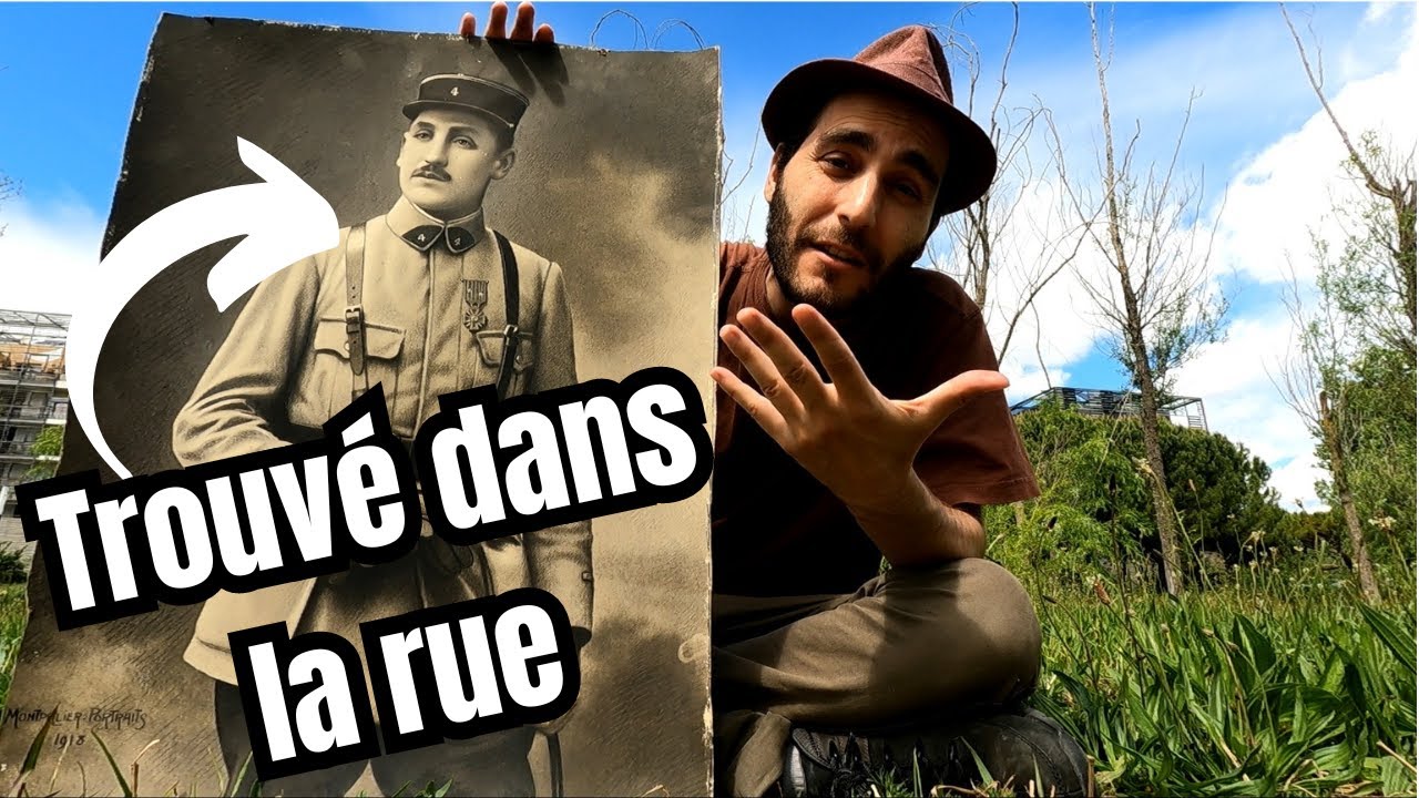 J'identifie un portrait trouvé dans la rue [🌳#13] - #généalogie
