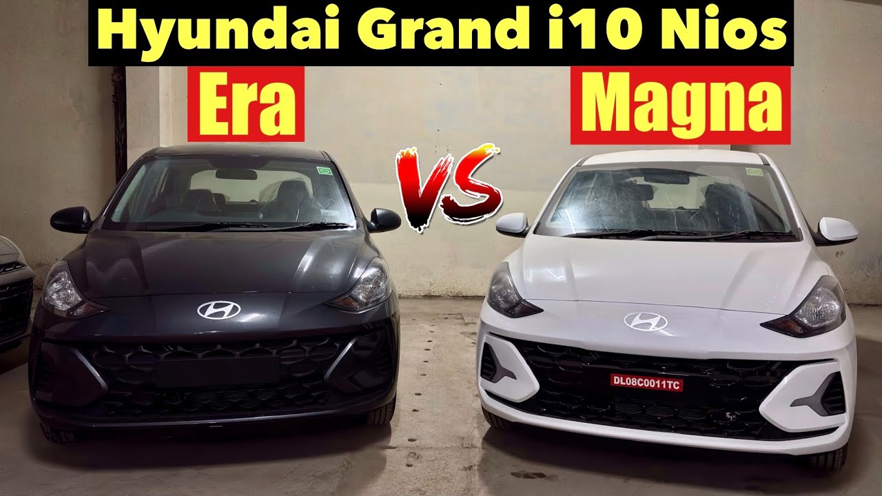 Hyundai Grand i10 Nios Era vs Magna 🔥 Base vs 2nd Base Comparison | Price & Features