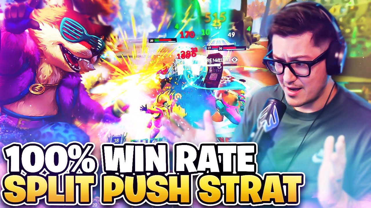 AUTO WIN ANY SMITE MATCH WITH THIS SPLIT PUSH STRAT - Danza PBP