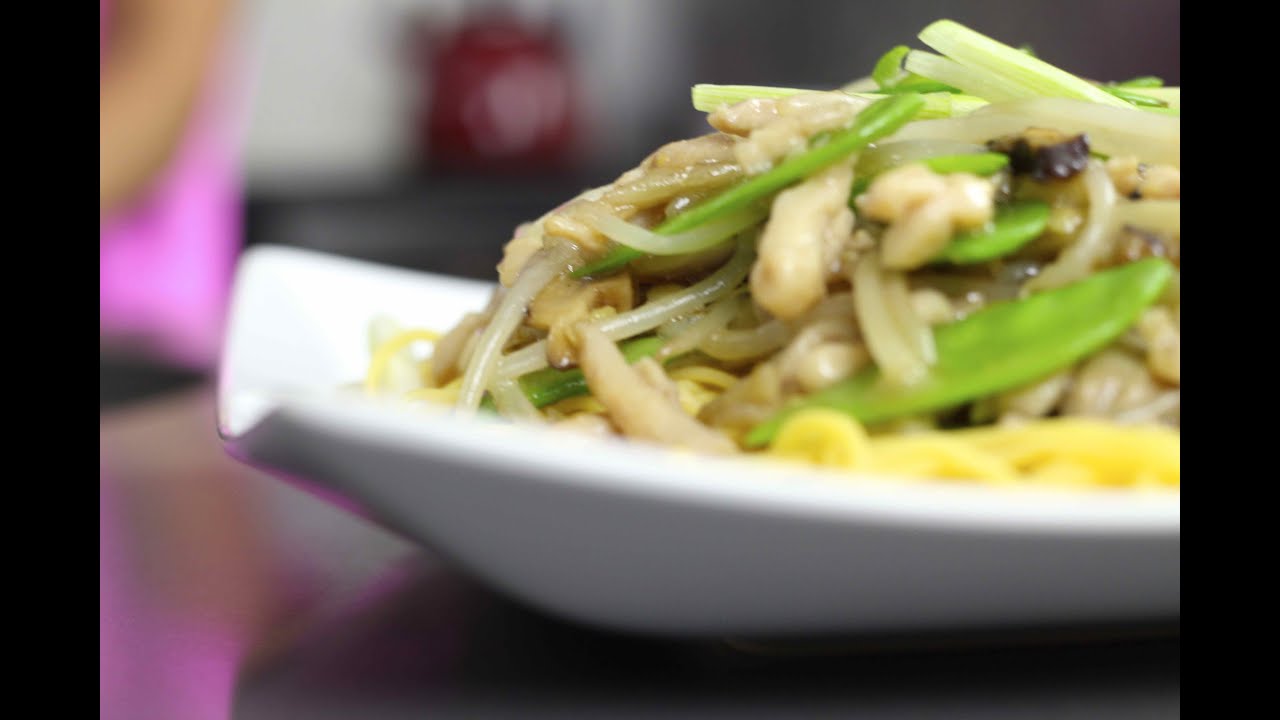 Asian Comfort Food...Chicken Chow Mein