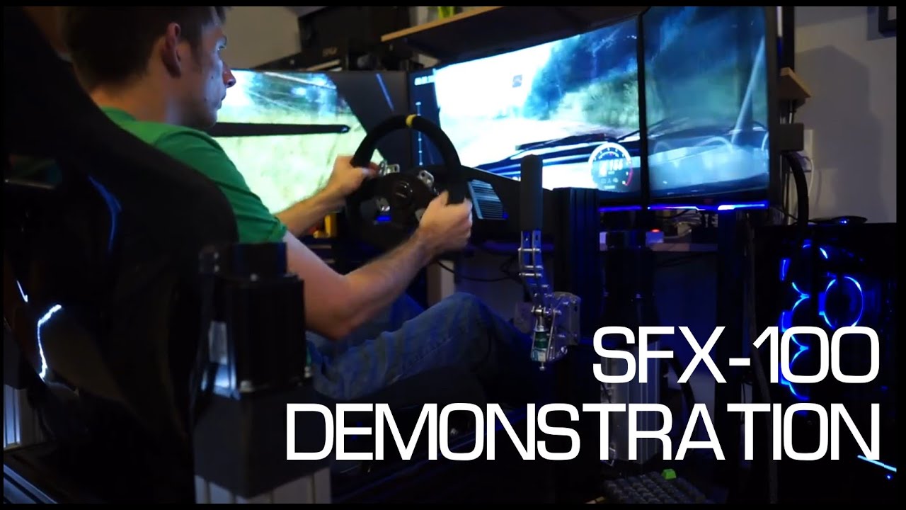 SFX-100 Motion Platform. Version 3 of rig complete.
