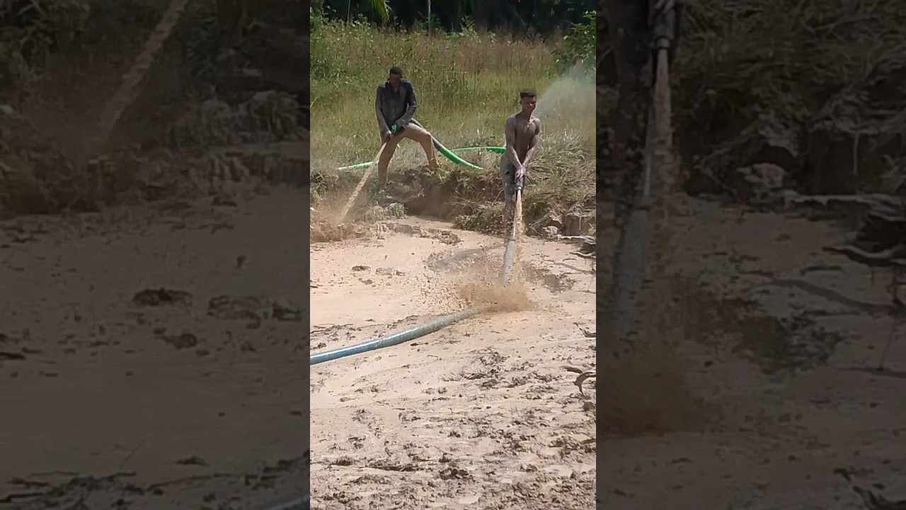 gold mining in Ghana #galamsey #gold