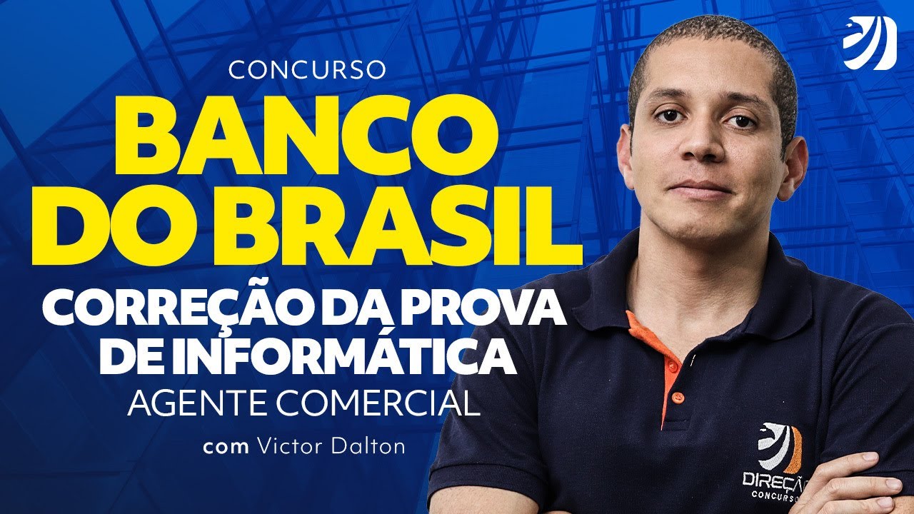 Concurso BB: Correção das 45 questões de Informática com Victor Dalton