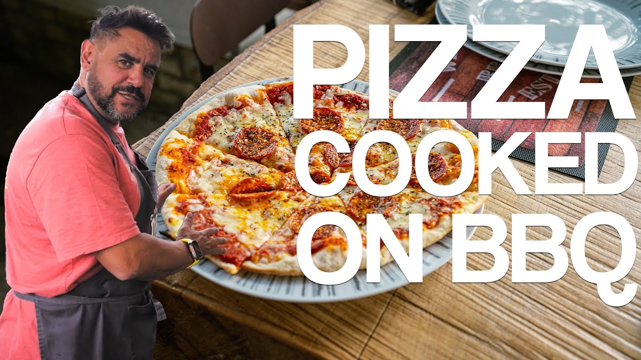THE EASIEST WAY TO COOK HOMEMADE PIZZA! | WEBER CRAFTED PIZZA STONE