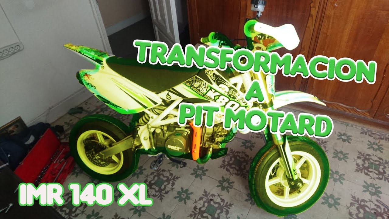 |Pit Bike IMR 140 XL| Preparación para circuito y barataaa!