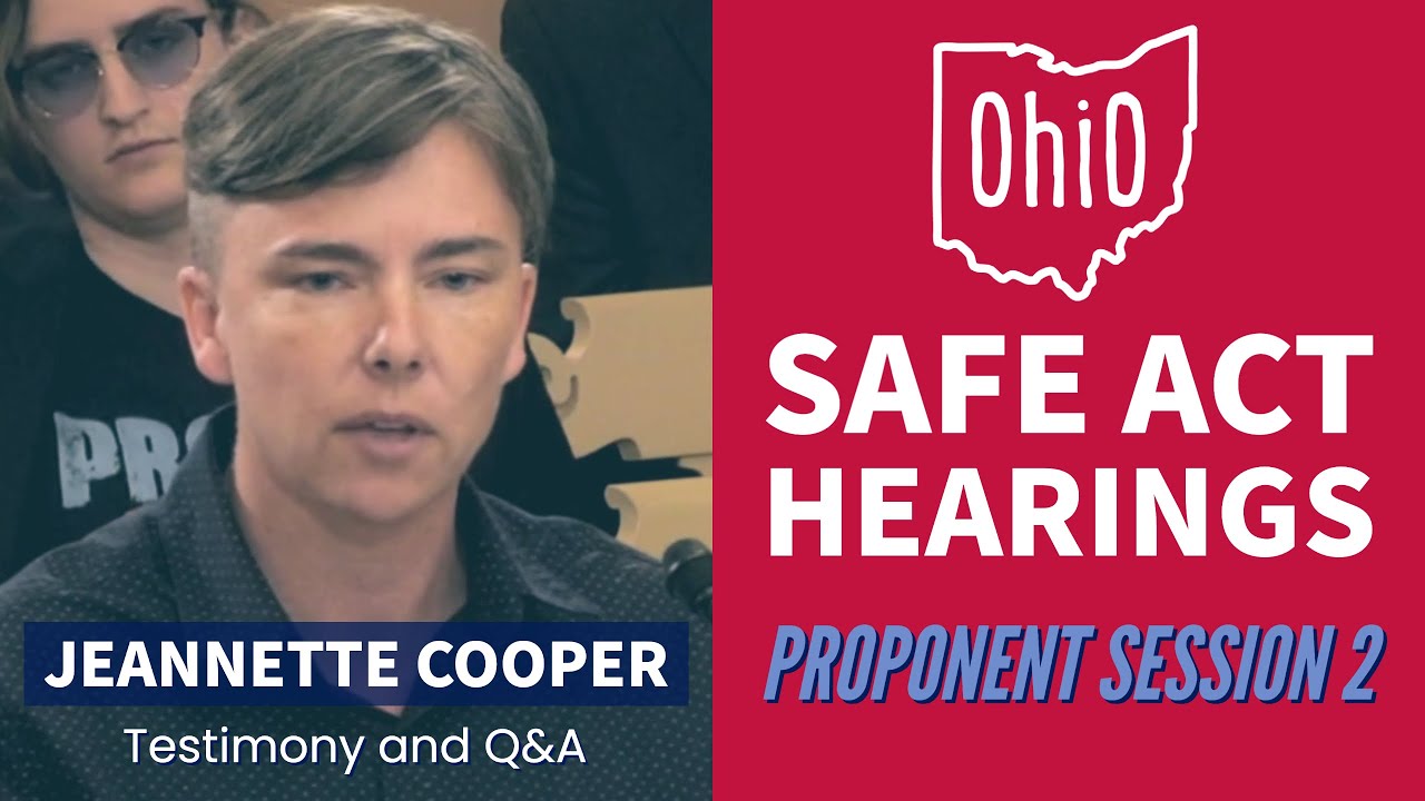 Ohio SAFE Act - Session 2f - Jeannette Cooper (International Partners for Ethical Care)