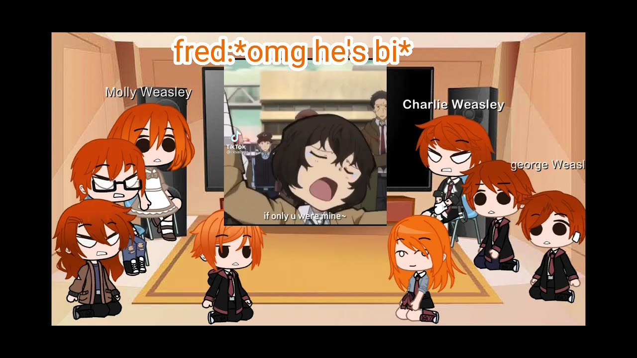 Weasley family react to  percy as chuuya 1/4? ( de-age/kidnapped au