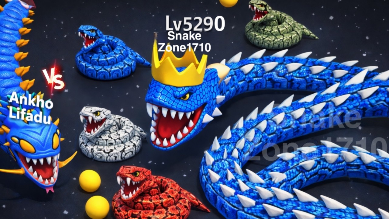 👻Live Snake Clash New update 73.0.0 | 👑snake rush clash battle 3d gameplay