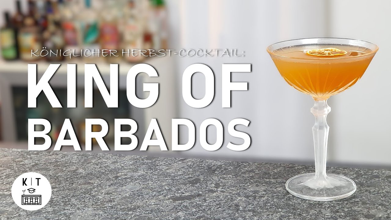 King of Barbados Cocktail - Aromenwunder mit Calvados und Barbados Rum