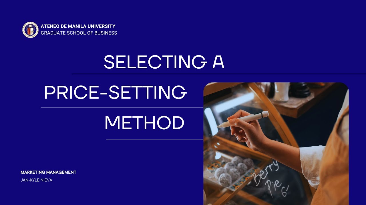 Selecting a Pricing Method