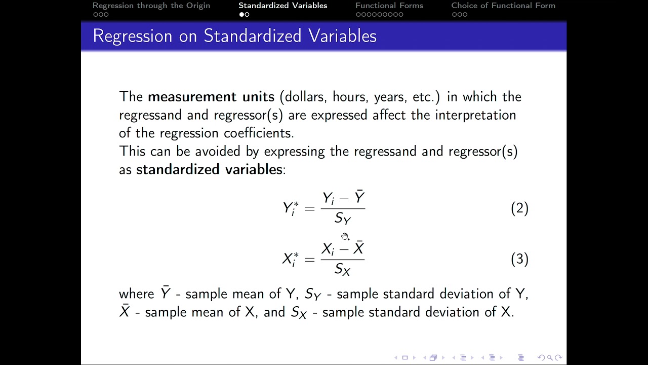4.2. Standardized variables