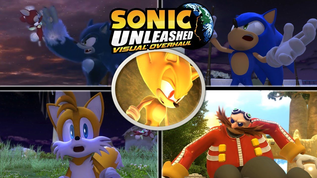 Sonic Unleashed Recompiled | Visual Overhaul | ALL Cutscenes