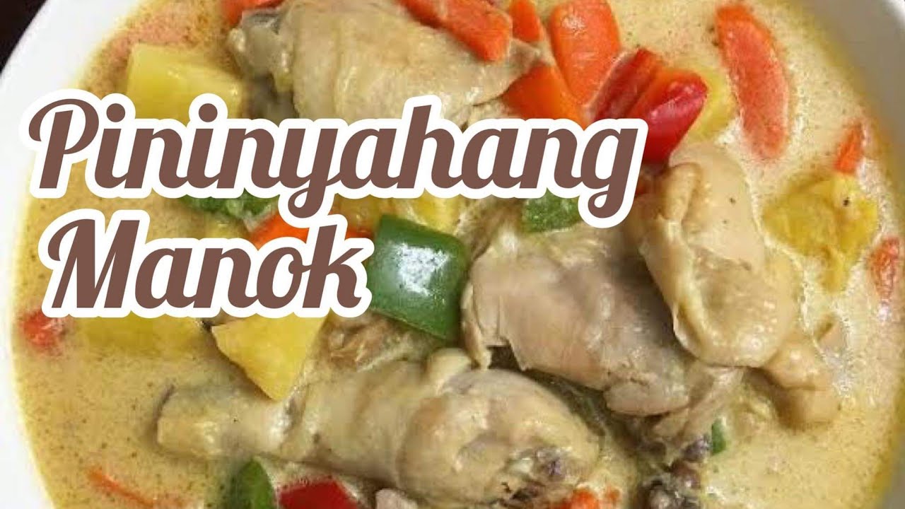 PININYAHANG MANOK (Lutong Bahay)