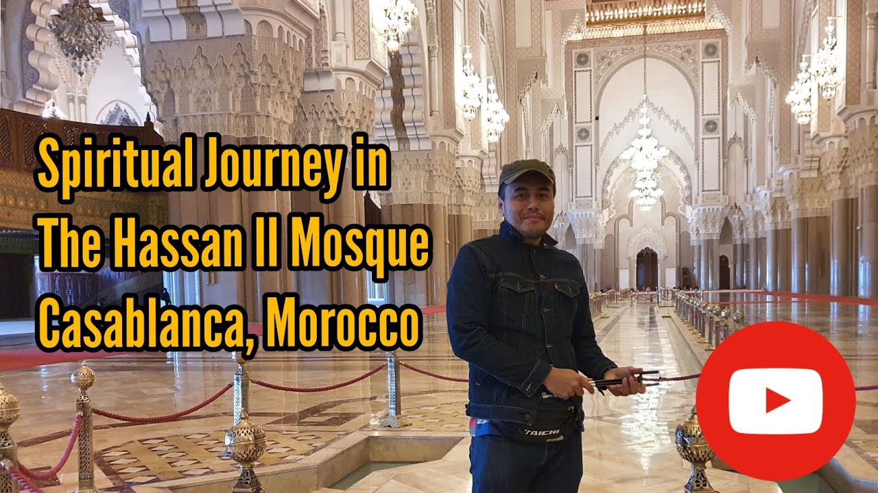 Spiritual Journey in The Hassan II Mosque, Casablanca, Morocco